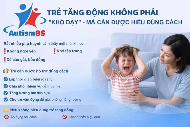 5 Cách Đơn Giản Giúp Trẻ Tăng Động Cải Thiện Hành Vi Ngay Tại Nhà
