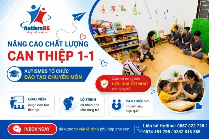 AutismBS tổ chức đào tạo chuyển môn cho giáo viên - Nâng cao chất lượng can thiệp 1-1 cho trẻ