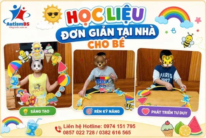 Hướng dẫn làm một số học liệu đơn giản tại nhà cho bé