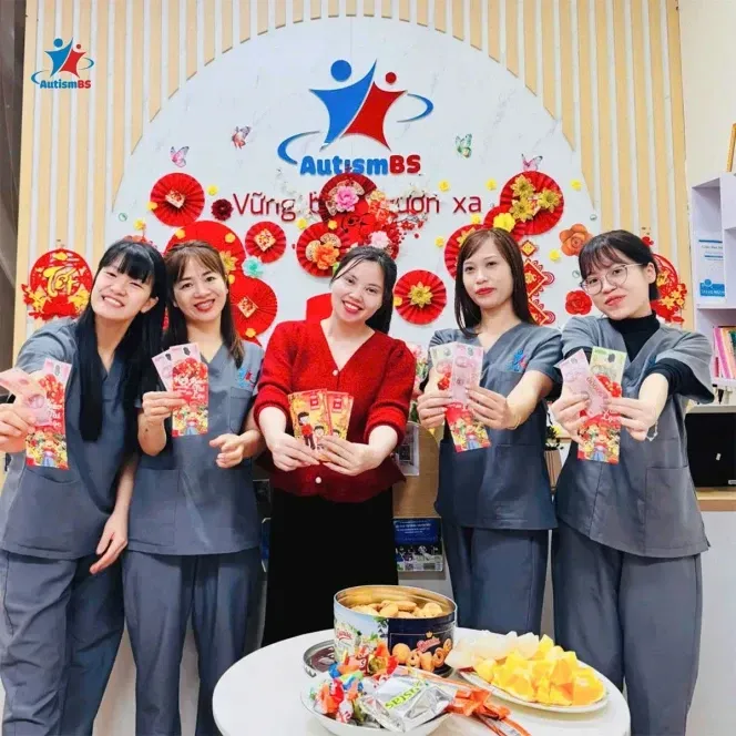 Khai xuân ngập tràn - Lì xì rộn ràng tại Autismbs