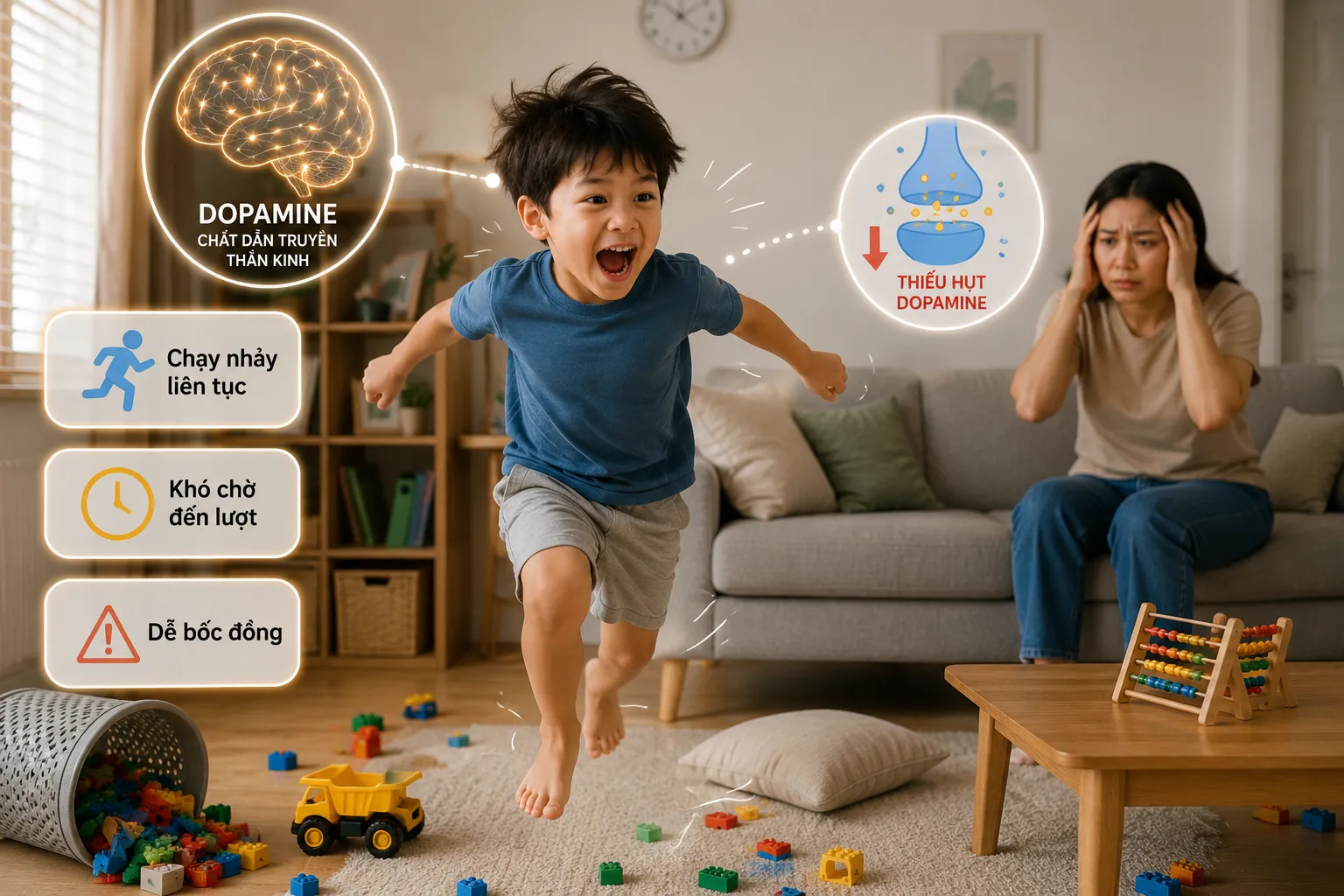 Giờ chơi: Năng lượng “bùng nổ” nhưng khó kiểm soát