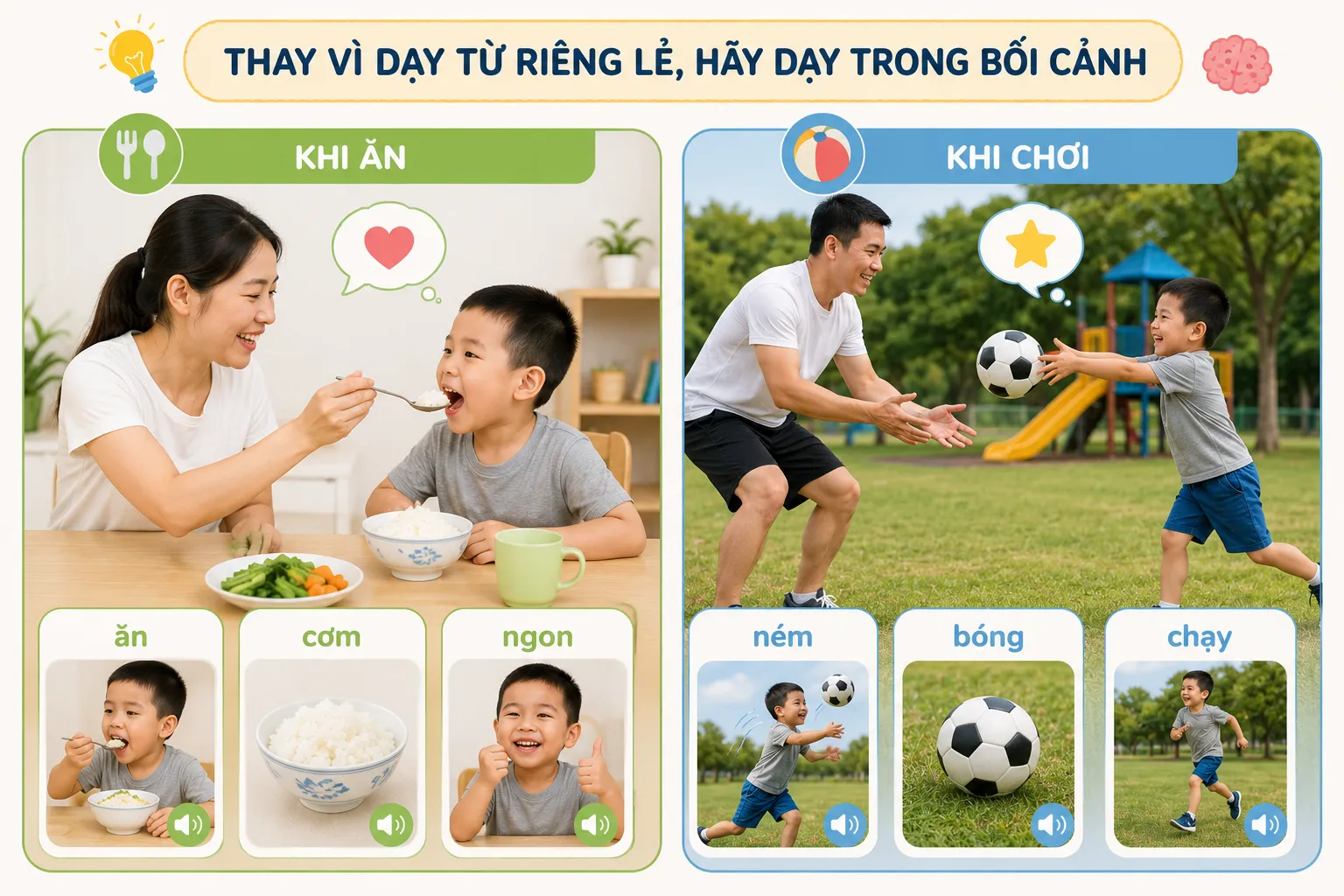 Học trong tình huống thực tế