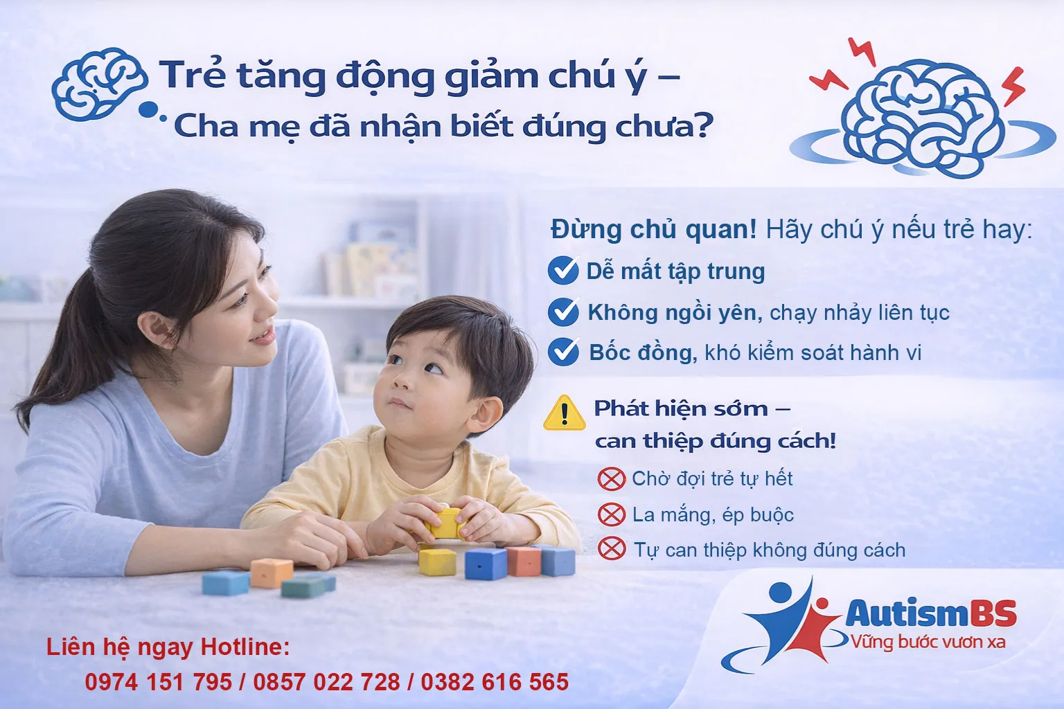Hướng dẫn sàng lọc và nhận biết tăng động giảm chú ý ở trẻ