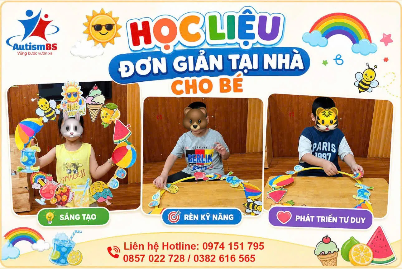 Hướng dẫn làm một số học liệu đơn giản tại nhà cho bé