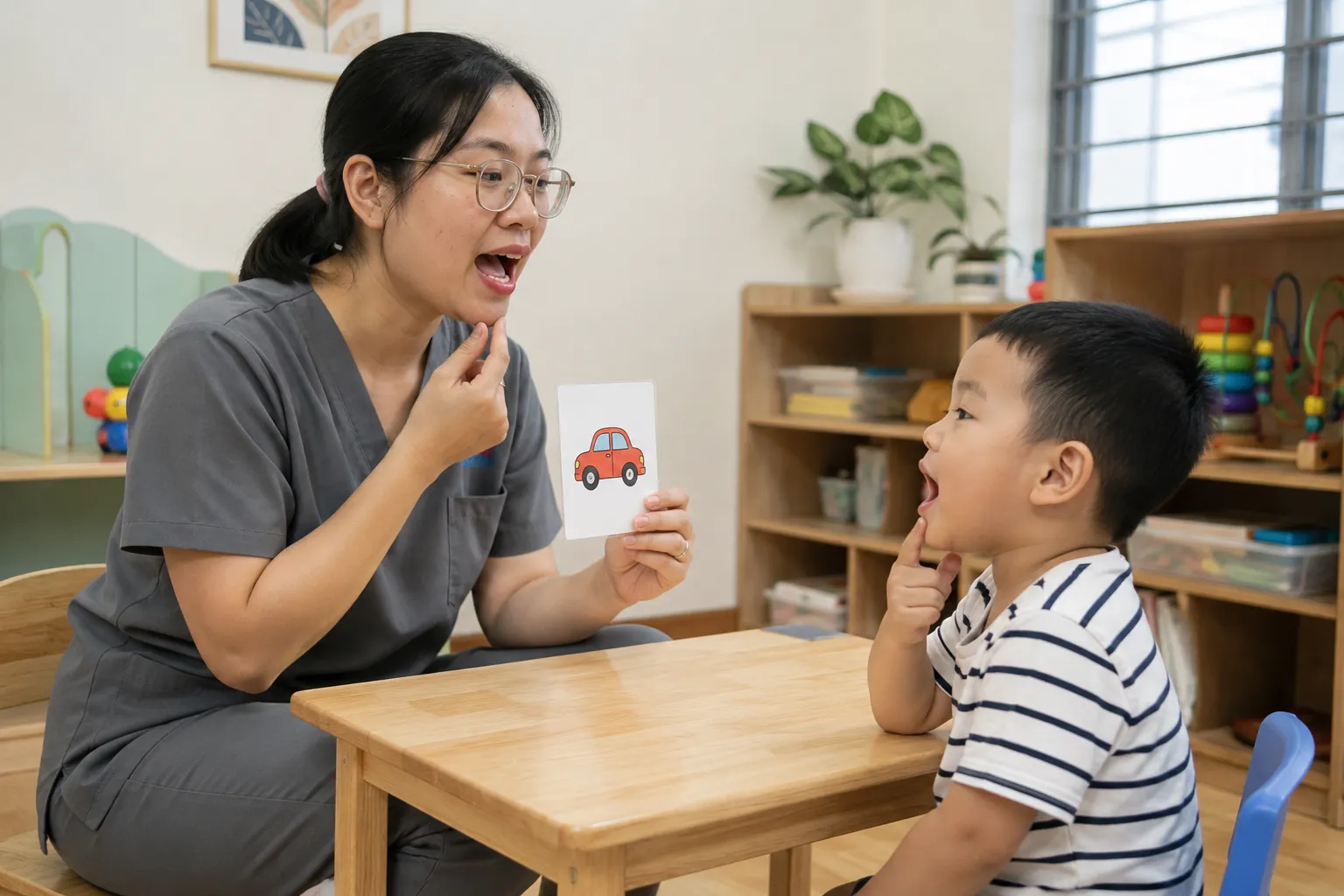 Bài tập bắt chước âm thanh