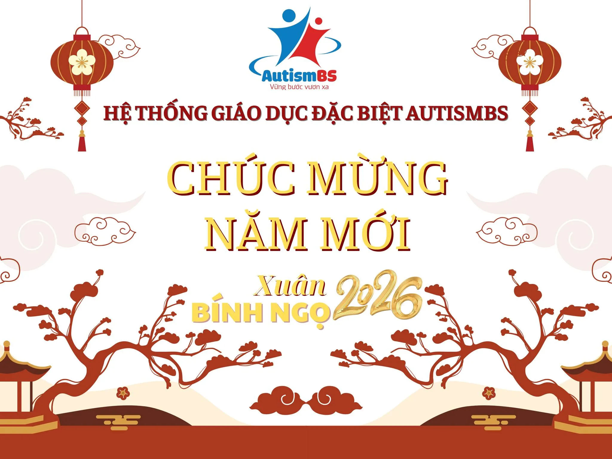 Thư chúc tết gửi quý phụ huynh Autismbs - Lời tri ân và hy vọng năm mới
