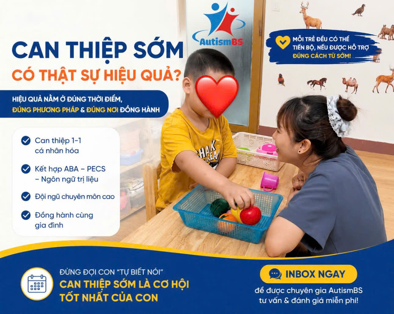 Can thiệp sớm có thực sự hiệu quả? Sự thật phụ huynh cần biết trước khi quá muộn