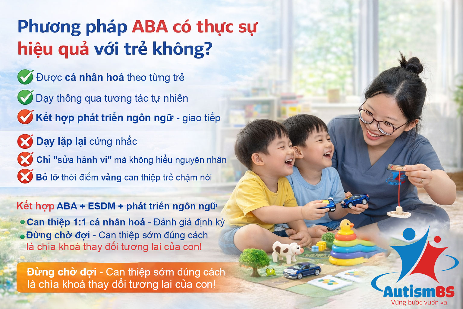 Phương pháp ABA có thực sự hiệu quả với trẻ không?