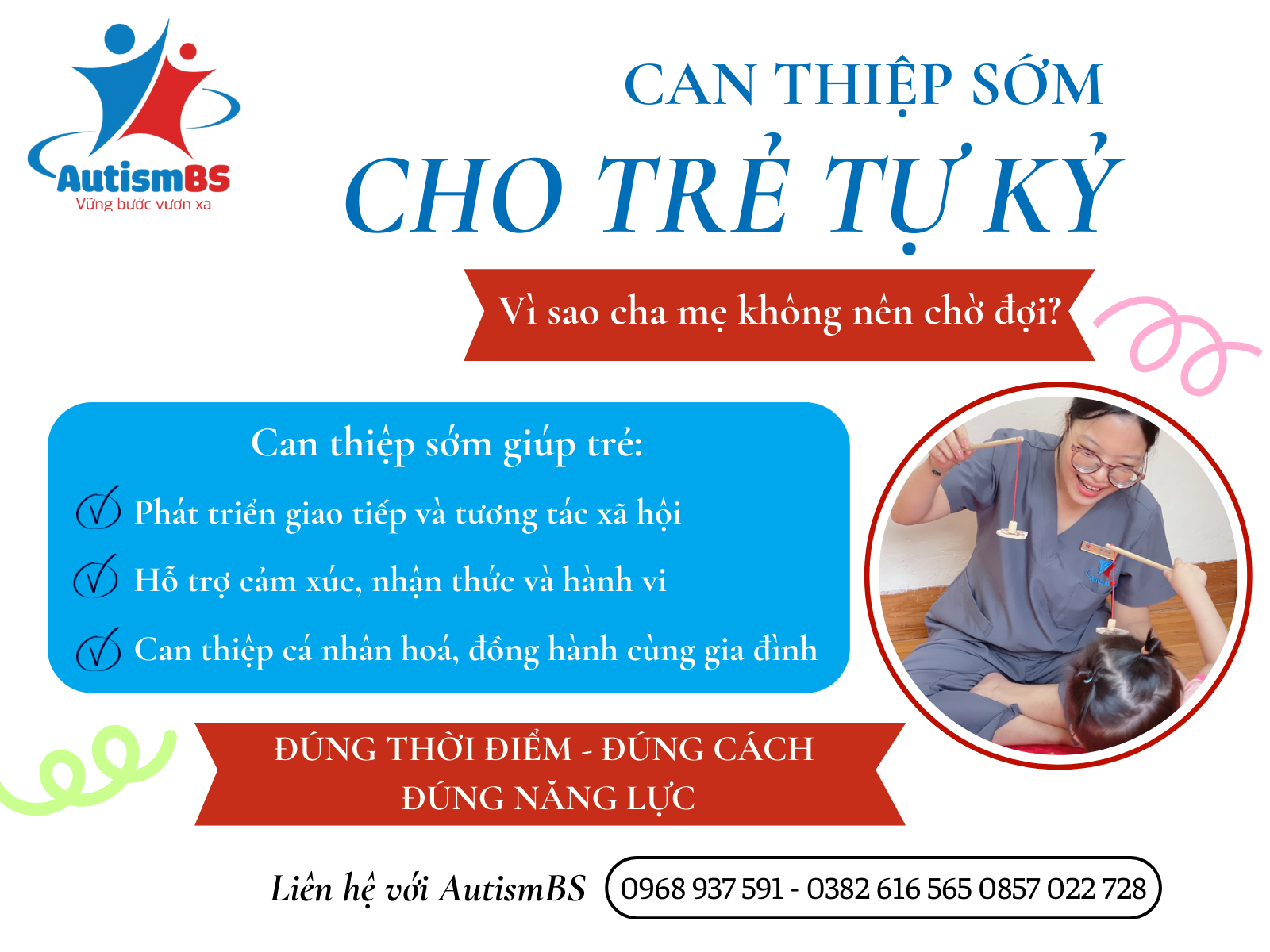 Can thiệp sớm cho trẻ tự kỷ là gì? Vì sao cha mẹ không nên chờ đợi?