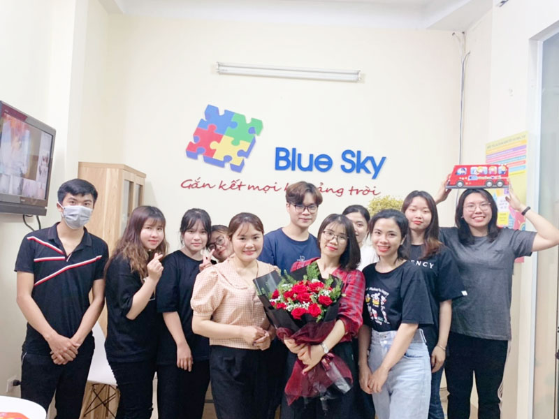 Sinh viên thực tập tại Blue Sky