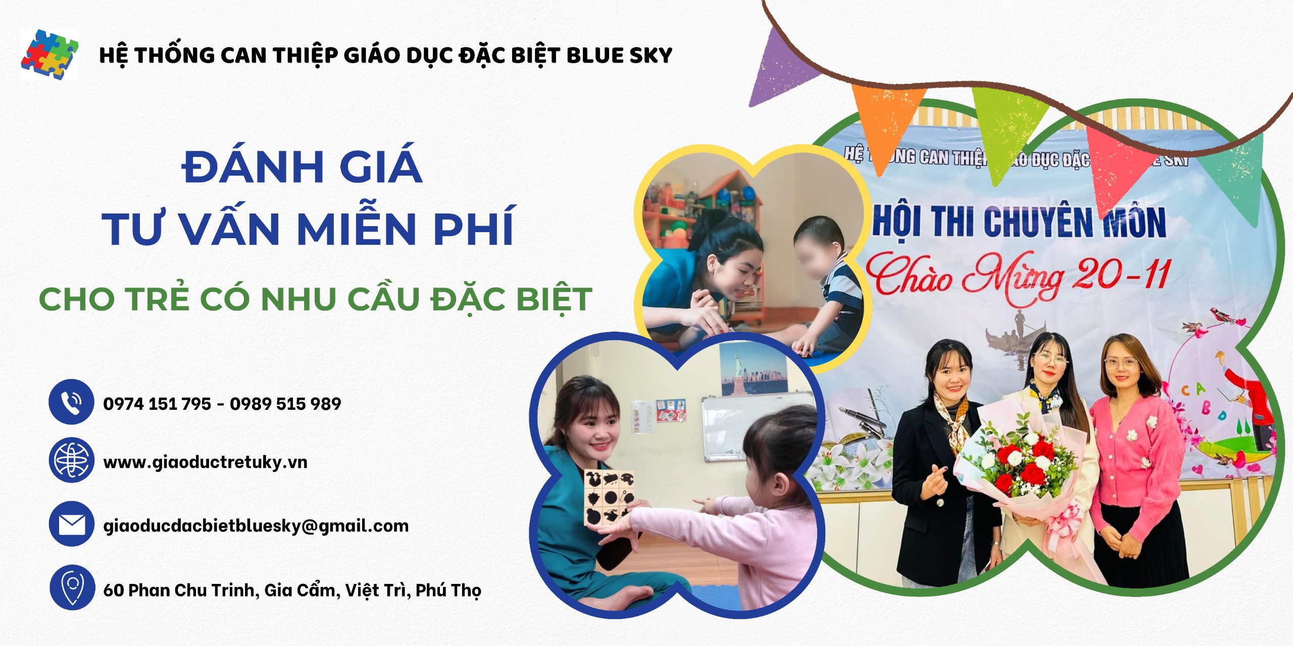 Tiếp tục triển khai đợt đánh giá và tư vấn miễn phí cho trẻ có nhu cầu đặc biệt tại cơ sở Việt Trì, Phú Thọ