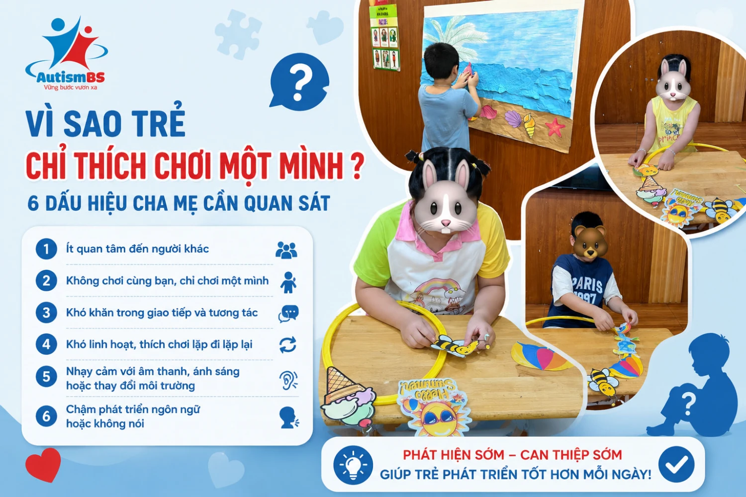 Vì sao trẻ chỉ thích chơi một mình? 6 dấu hiệu cha mẹ cần quan sát