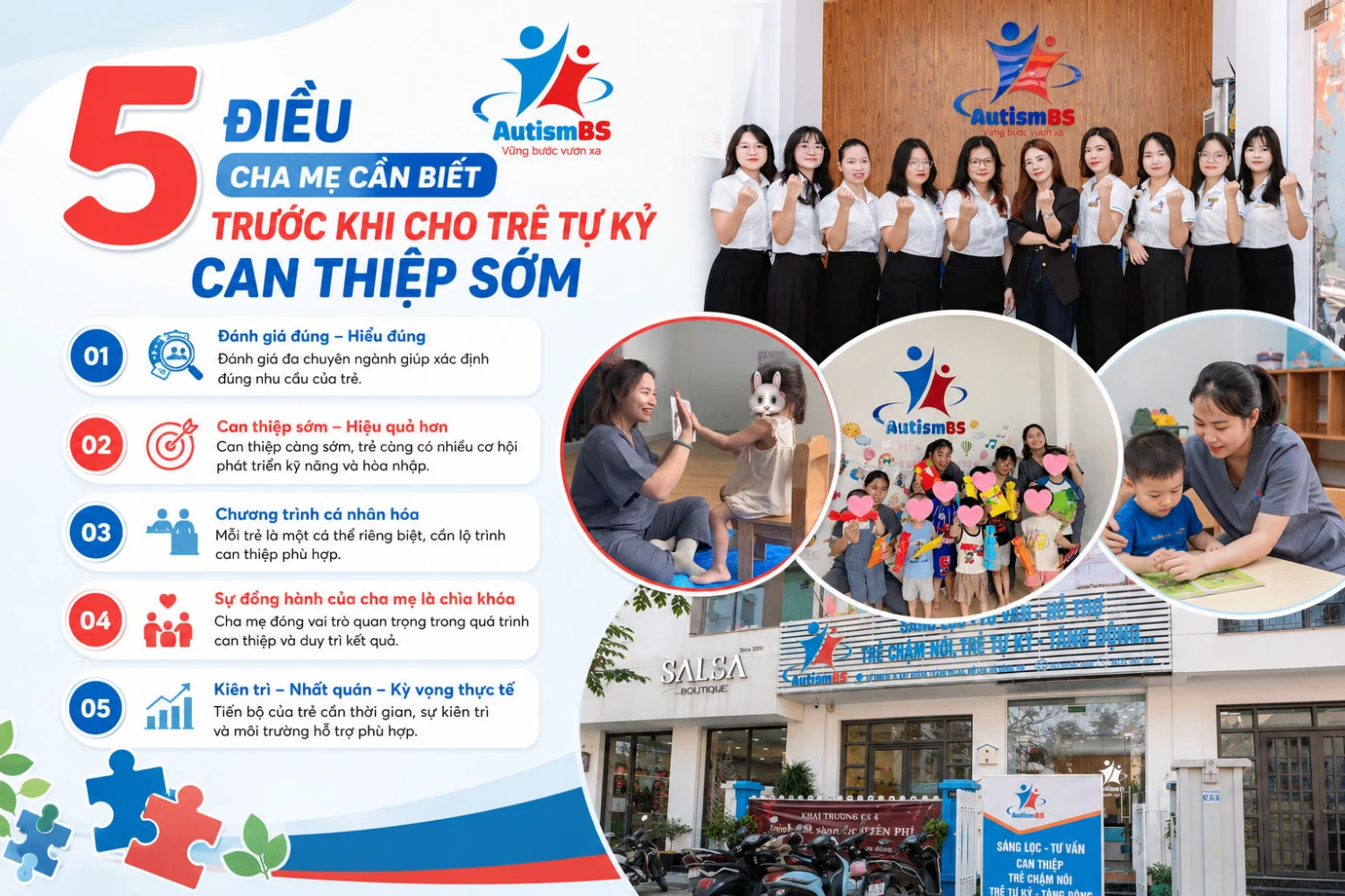 5 điều cha mẹ cần biết trước khi cho trẻ tự kỷ can thiệp sớm