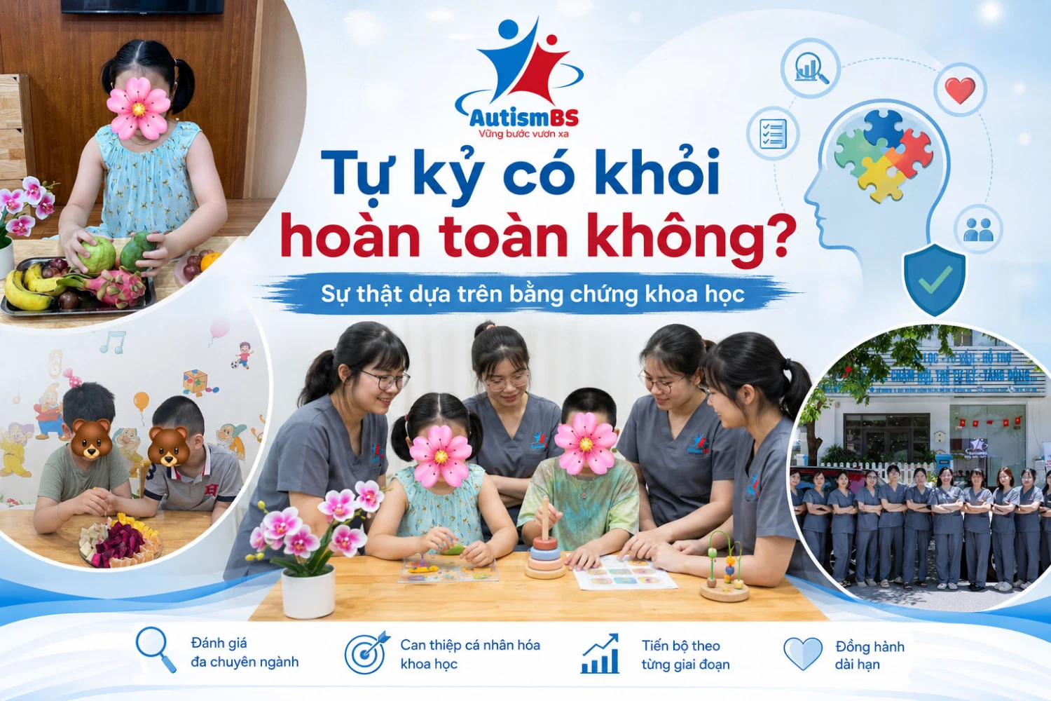 Tự kỷ có khỏi hoàn toàn không? Sự thật dựa trên bằng chứng khoa học