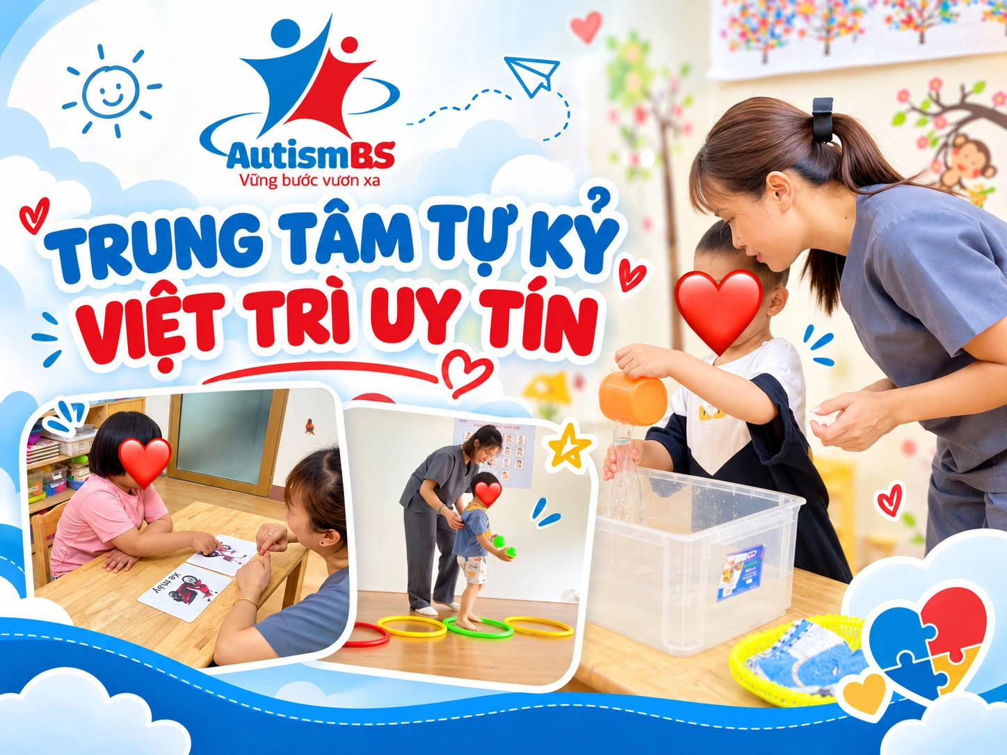 Trung tâm tự kỷ Việt Trì uy tín: 5 tiêu chí cha mẹ cần biết khi lựa chọn cho trẻ 0 - 6 tuổi